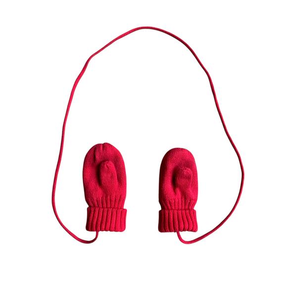 Hanna Andersson red mittens XS - Picture 1 of 8